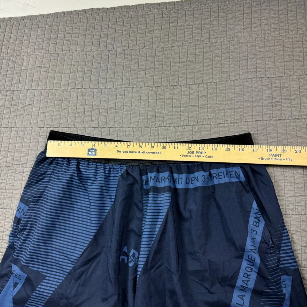 Adidas‎ Men XL Blue Graphic Training Shorts 9